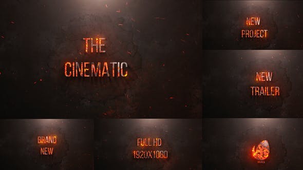 Epic Fire Titles - Videohive Download 35399136